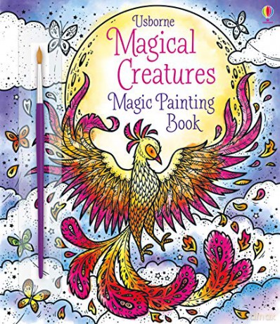 Magical Creatures Magic Painting Book: 1 (Magic Painting Books) - Abigail Wheatley [KSIĄŻKA]
