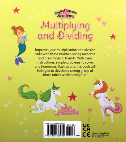 Magical Unicorn Academy: Multiplying and Dividing (Magical Unicorn Academy, 2) - Lisa Regan [KSIĄŻKA]