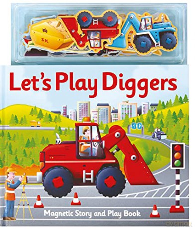 Magnetic Let's Play Diggers - Imagine That [KSIĄŻKA]