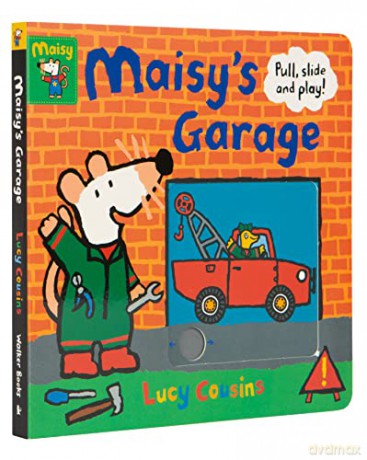 Maisy's Garage: Pull, Slide and Play!: 1 - Lucy Cousins [KSIĄŻKA]