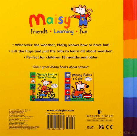Maisy's Wonderful Weather Book - Lucy Cousins [KSIĄŻKA]