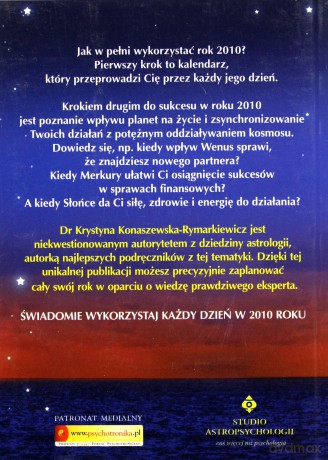 Astrocalendarium 2010 - Krystyna Konaszewska-Rymarkiewicz [KSIĄŻKA]