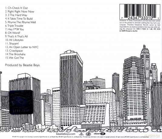 Beastie Boys: To The 5 Boroughs [CD]
