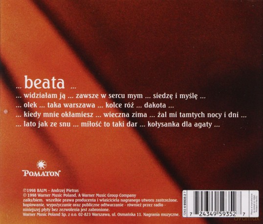Beata Kozidrak: Beata [CD]