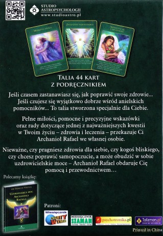 Karty Uzdrawiająca Moc Archanioła Rafaela - Virtue Doreen [KARTY]+[KSIĄŻKA]