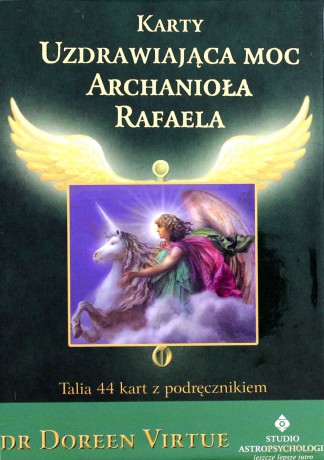 Karty Uzdrawiająca Moc Archanioła Rafaela - Virtue Doreen [KARTY]+[KSIĄŻKA]