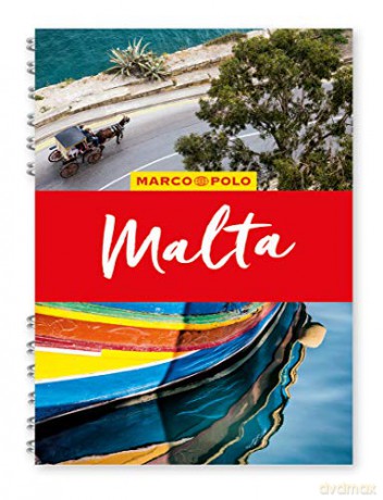 Malta Marco Polo Travel Guide - with pull out map (Marco Polo Spiral Travel Guides) - Marco Polo [KSIĄŻKA]