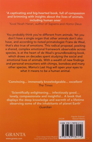 Mama's Last Hug: Animal Emotions and What They Teach Us about Ourselves - Frans de Waal [KSIĄŻKA]