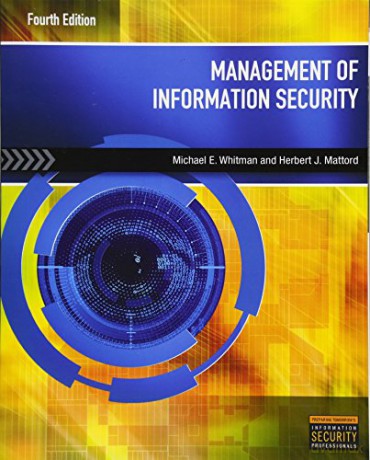 Management of Information Security - Herbert Mattord [KSIĄŻKA]