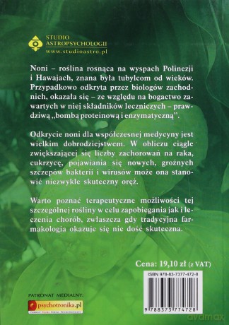 Noni Owoc Zdrowia - Jacek Skarbek [KSIĄŻKA]