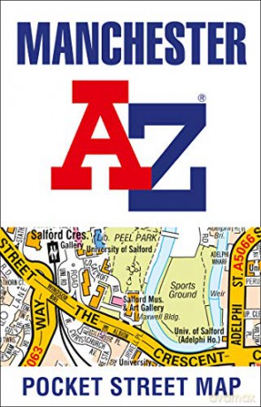 Manchester A-Z Pocket Street Map - A-Z Maps [KSIĄŻKA]