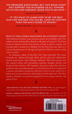 Man's Guide to Women, The: Scientifically Proven Secrets from the Love Lab About What Women Really Want - Gottman [KSIĄŻKA]