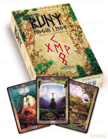 Runy Magia I Moc - Robert Lichodziejewski [KSIĄŻKA]+[KARTY]