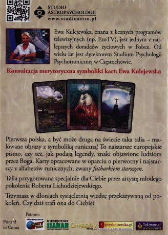 Runy Magia I Moc - Robert Lichodziejewski [KSIĄŻKA]+[KARTY]