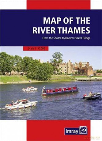 Map of the River Thames - Imray [KSIĄŻKA]