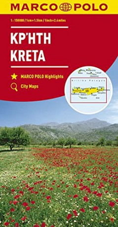 Marco Polo Kreta: Wegenkaart 1:150 000 - Marco Polo [KSIĄŻKA]