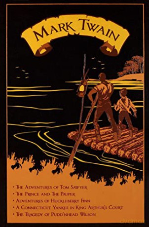 Mark Twain: Five Novels (Leather-bound Classics) - Mark Twain [KSIĄŻKA]