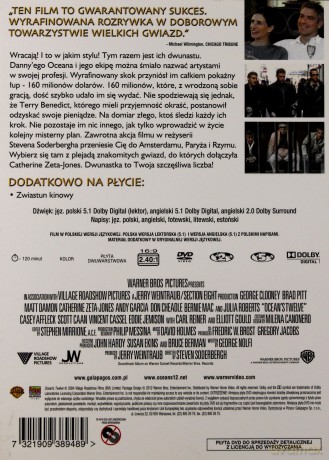 Ocean's 12: Dogrywka (Premium Collection) [DVD]