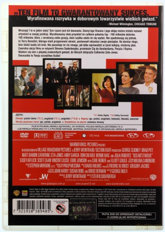 Ocean's 12: Dogrywka (Premium Collection) [DVD]