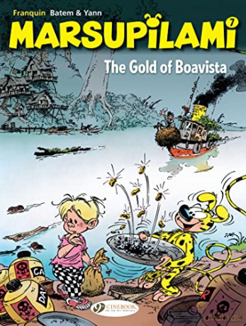 Marsupilami Vol. 7: The Gold of Boavista (Marsupilami, 7) - Franquin [KOMIKS]