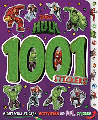 Marvel Hulk: 1001 Stickers [KSIĄŻKA]