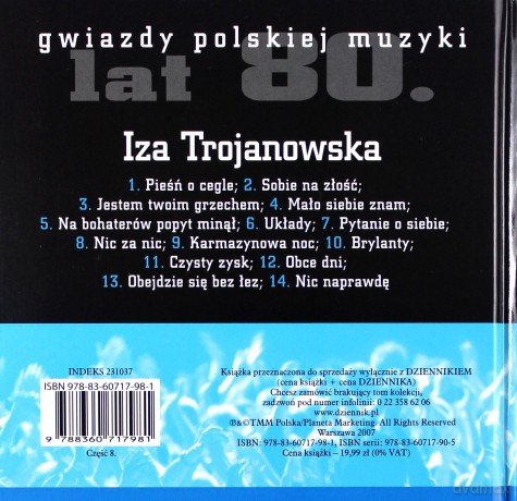 Gwiazdy Polskiej Muzyki Lat 80. 8: Iza Trojanowska (digibook) [CD]