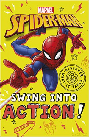 Marvel Spider-Man Swing into Action! (Discover What It Takes) - Shari Last [KSIĄŻKA]