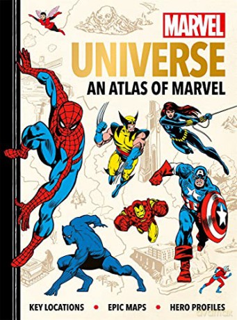 Marvel Universe: An Atlas of Marvel: Key locations, epic maps and hero profiles - Ned Hartley [KSIĄŻKA]