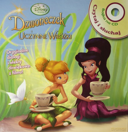 Dzwoneczek I Uczynne Wróżki (Disney) [KSIĄŻKA]+[CD]