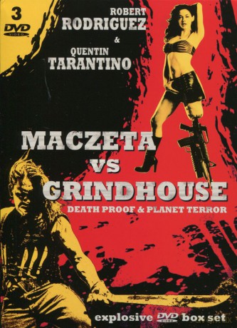 Exploitation: Maczeta / Grindhouse: Death Proof / Grindhouse 2: Planet Terror [3DVD]