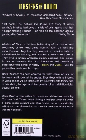 Masters Of Doom: How two guys created an empire and transformed pop culture - David Kushner [KSIĄŻKA]