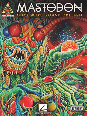 Mastodon Once More Round The Sun Guitar Recorded Versn Grv Gtr TAB BK (Recorded Versions Guitar) - Mastodon [KSIĄŻKA]