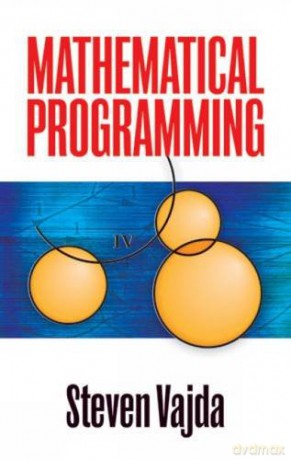Mathematical Programming (Dover Books on Computer Science) - Steven Vajda [KSIĄŻKA]