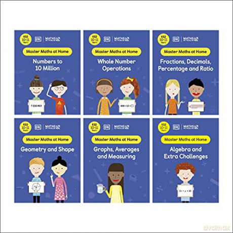 Maths - No Problem! Collection of 6 Workbooks, Ages 10-11 (Key Stage 2) (Master Maths At Home) - Maths - No Problem! [KSIĄŻKA]