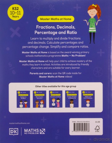 Maths - No Problem! Collection of 6 Workbooks, Ages 10-11 (Key Stage 2) (Master Maths At Home) - Maths - No Problem! [KSIĄŻKA]