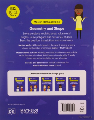 Maths - No Problem! Collection of 6 Workbooks, Ages 10-11 (Key Stage 2) (Master Maths At Home) - Maths - No Problem! [KSIĄŻKA]