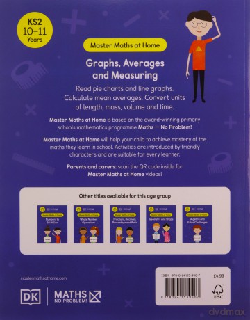 Maths - No Problem! Collection of 6 Workbooks, Ages 10-11 (Key Stage 2) (Master Maths At Home) - Maths - No Problem! [KSIĄŻKA]