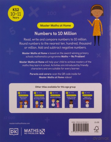 Maths - No Problem! Collection of 6 Workbooks, Ages 10-11 (Key Stage 2) (Master Maths At Home) - Maths - No Problem! [KSIĄŻKA]