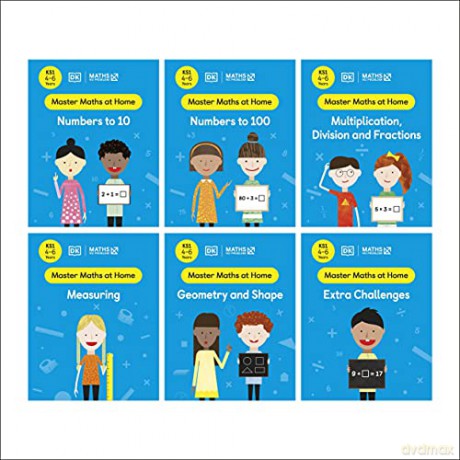Maths - No Problem! Collection of 6 Workbooks, Ages 4-6 (Key Stage 1) (Master Maths At Home) - Maths - No Problem! [KSIĄŻKA]