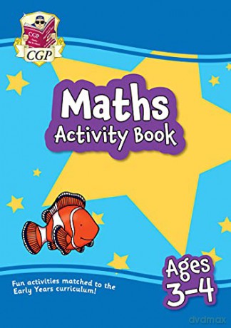 Maths Activity Book for Ages 3-4 (Preschool): perfect preparation for starting school (CGP Preschool Activity Books and Cards) - CGP Books [KSIĄŻKA]