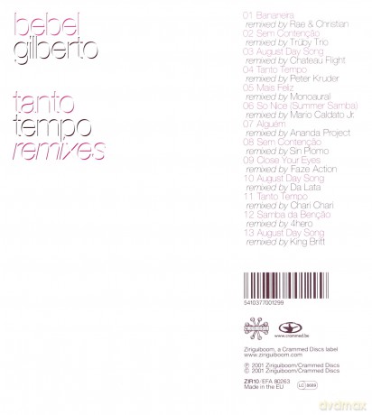 Bebel Gilberto: Tanto Tempo Remixes [CD]