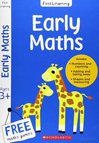 Maths workbook for Ages 3-5: This preschool maths activity book includes a free counting game and rewards certificate (Scholastic First Learning) - Charlotte King [KSIĄŻKA]