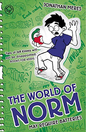 May Require Batteries: Book 4 (The World of Norm) - Jonathan Meres [KSIĄŻKA]