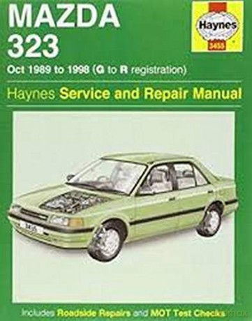 Mazda 323 (Oct 89 - 98) Haynes Repair Manual - Anon [KSIĄŻKA]