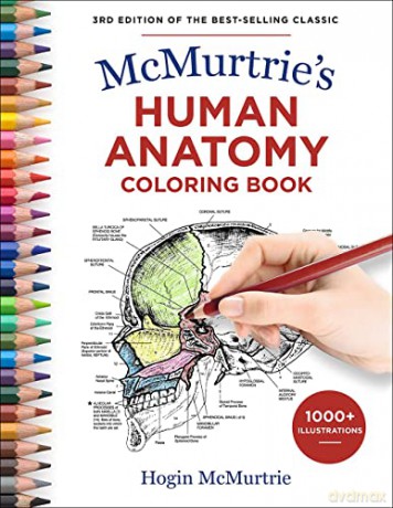 McMurtrie's Human Anatomy Coloring Book: A Systemic Approach to the Study of the Human Body: Thirteen Systems - Hogin McMurtrie [KSIĄŻKA]