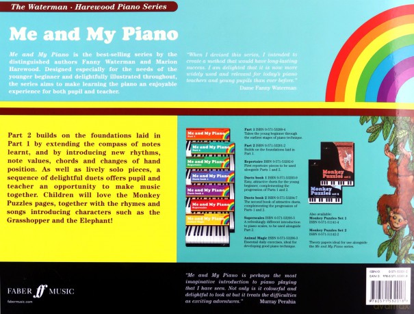 Me and My Piano: Part 2 [Me and My Piano]: More Lessons for the Young Pianist - Fanny Waterman [KSIĄŻKA]