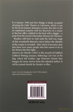 Measure For Murder: 5 (The Inspector Harry Charlton) - Clifford Witting [KSIĄŻKA]