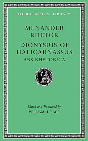 Menander Rhetor. Dionysius of Halicarnassus, Ars Rhetorica: 539 (Loeb Classical Library) - Menander Rhetor [KSIĄŻKA]
