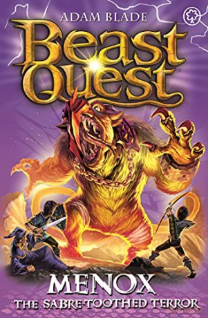 Menox the Sabre-Toothed Terror: Series 22 Book 1 (Beast Quest) - Adam Blade [KSIĄŻKA]