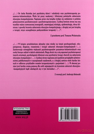 Zaburzenie obsesyjno-kompulsyjne. Rozpoznawanie, etiologia, terapia behawioralno-poznawcza [KSIĄŻKA]